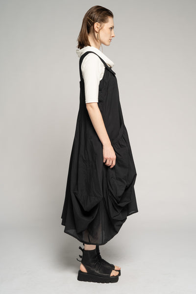 dogstar - Crossroads Pinafore. Black.