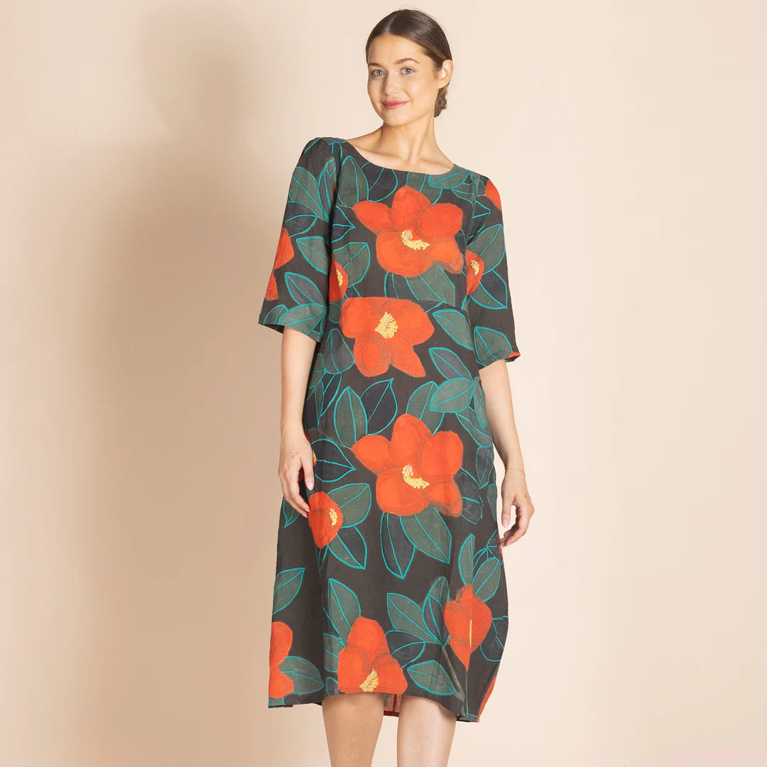 Megan Salmon - Camelias Romance Dress