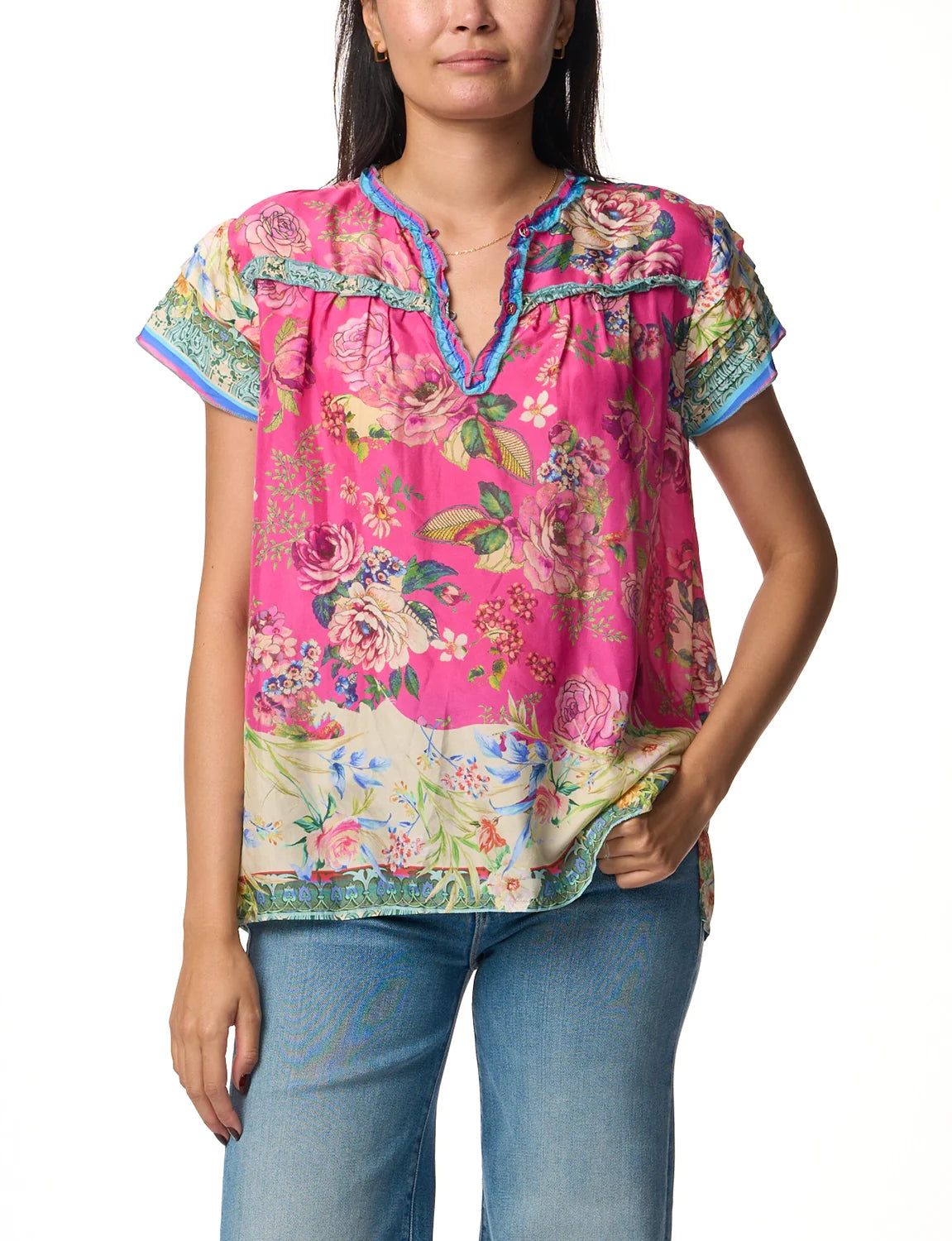 Johnny Was - Brigid Blouse. Fiorah