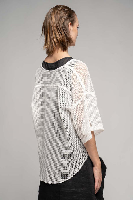 dogstar - Grid Top. White