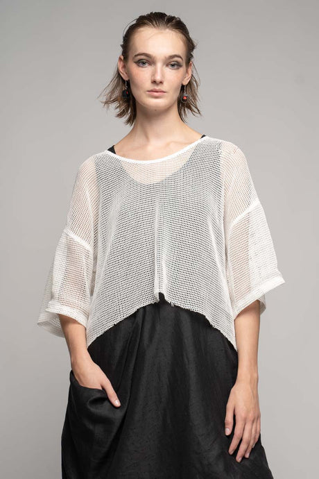 dogstar - Grid Top. White