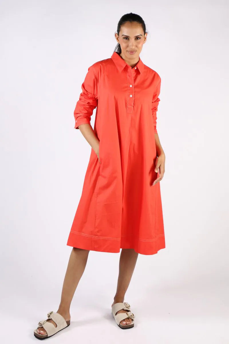 Bagruu Mada Dress - Poppy